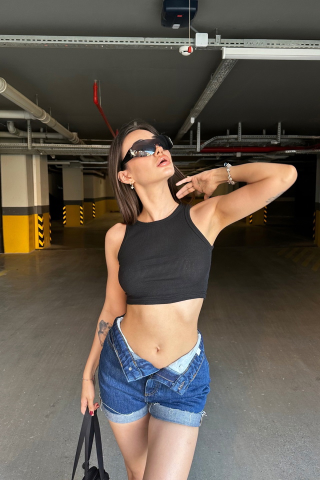 Mavi Denim Şort ATE7147 - 5