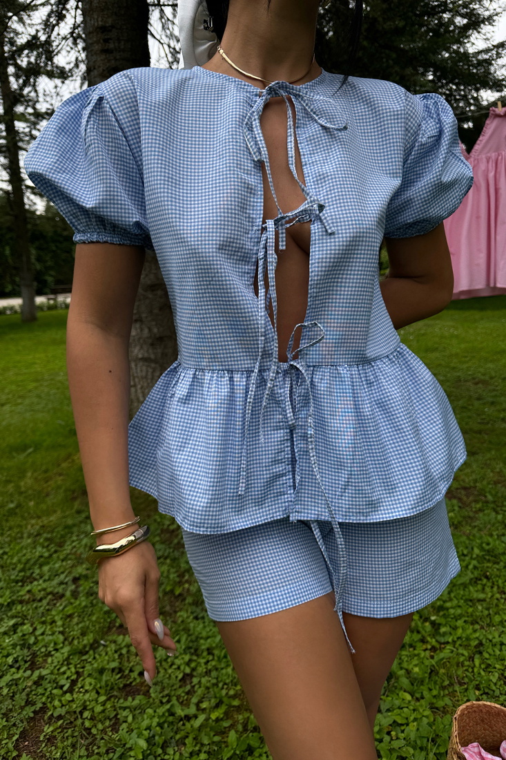 Mavi Laura Pötikare İkili Takım ATE-1067 - EYYO