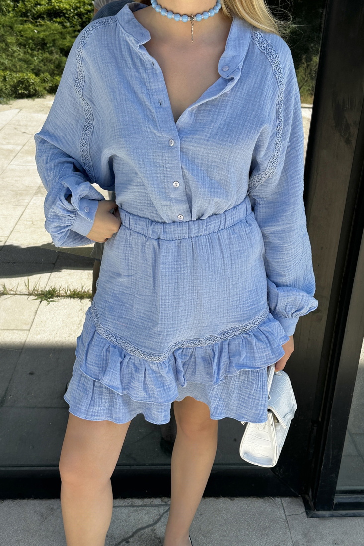 Mavi Gömlekli Takım ATE7637 - EYYO