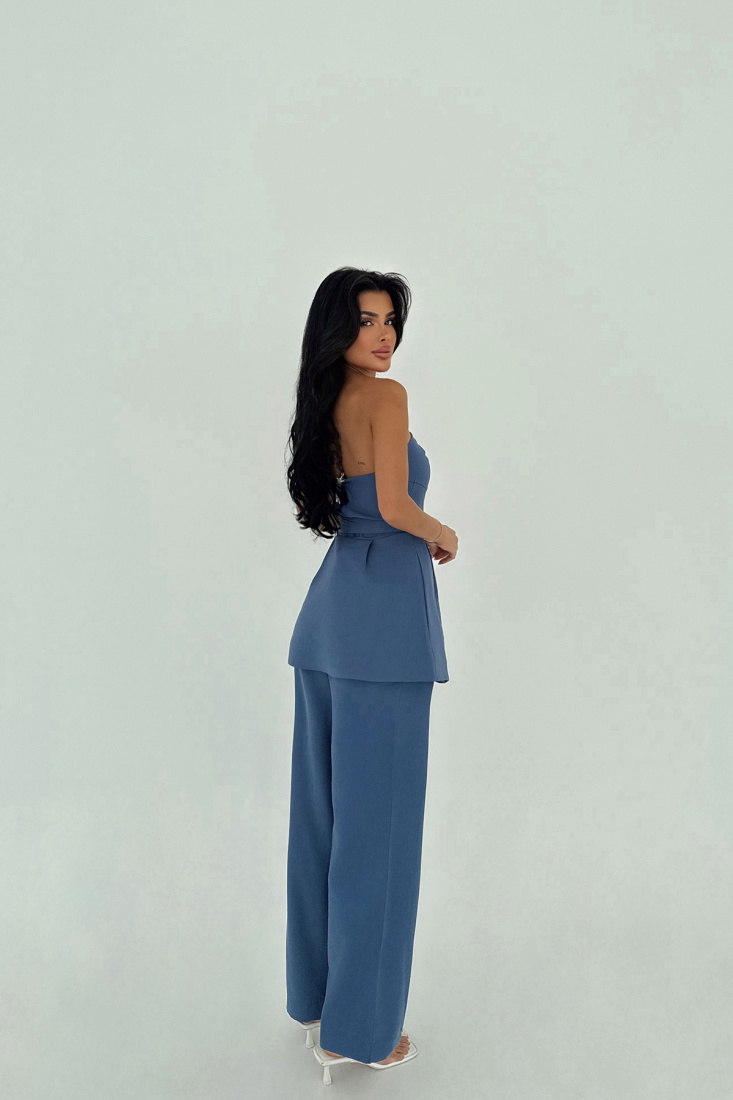 Mavi Betty Kemerli Takım ATE-2798 - EYYO