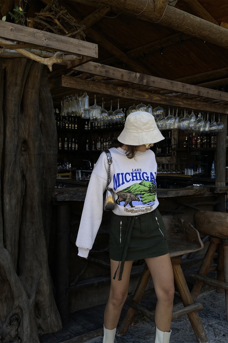 Michigan Printed Sweat ATE2030 - DEPPOT