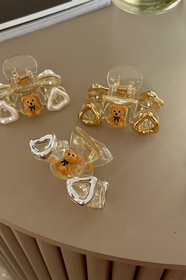 Minimal Bear Detay 3'lü Toka Seti AK5 - 2