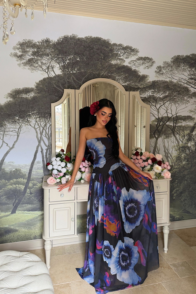 Mor Mudimo Elbise ATE-4964 - 1