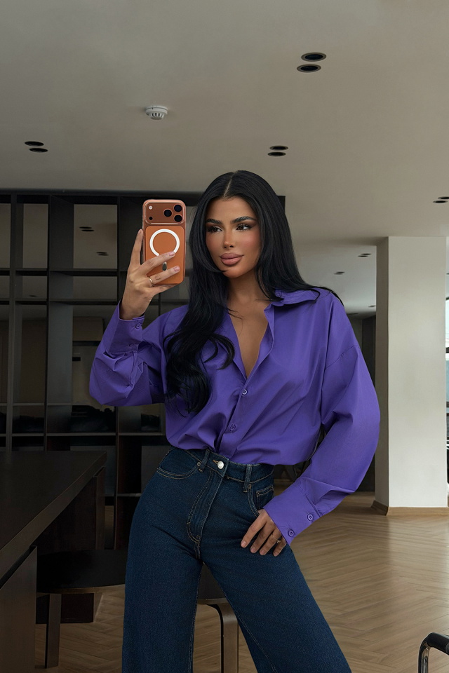 Mor Ambrosia Gömlek ATE-2086 