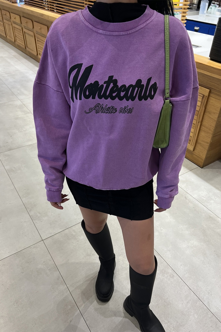 Mor Oversize Sweat ATE3084 - EYYO