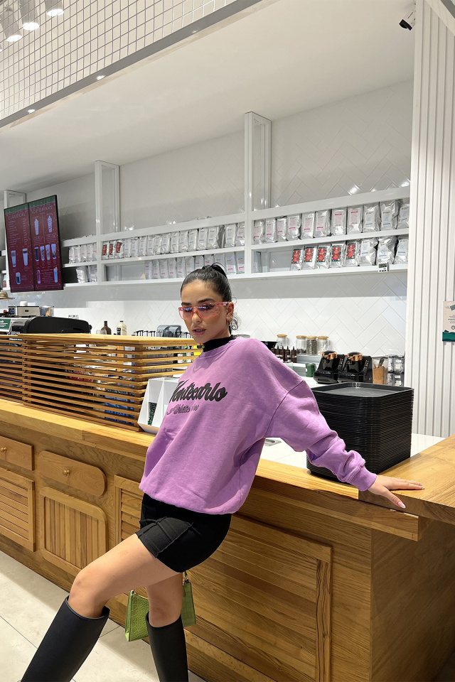 Mor Oversize Sweat ATE3084 - 6