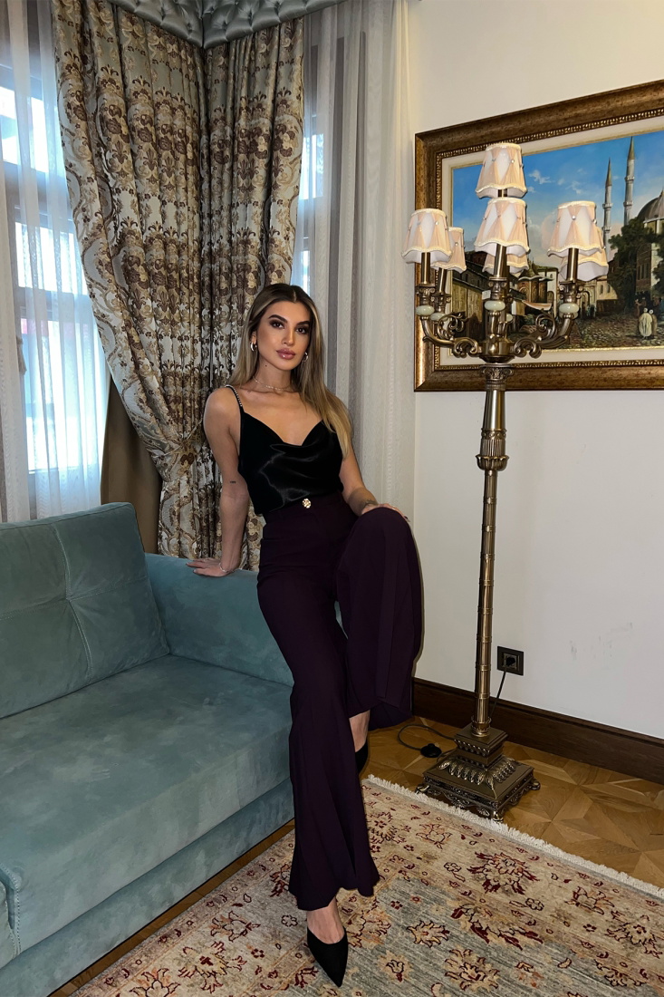 Palazzo Pileli Pantolon ATE3771 - EYYO