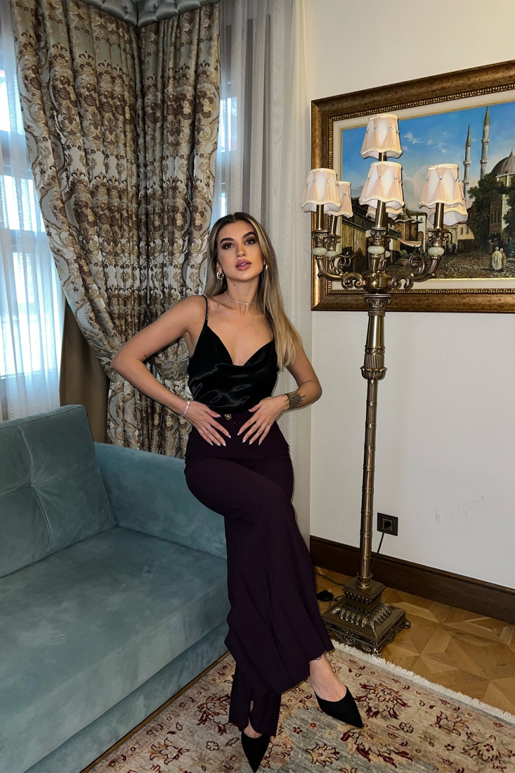Palazzo Pileli Pantolon ATE3771 - EYYO