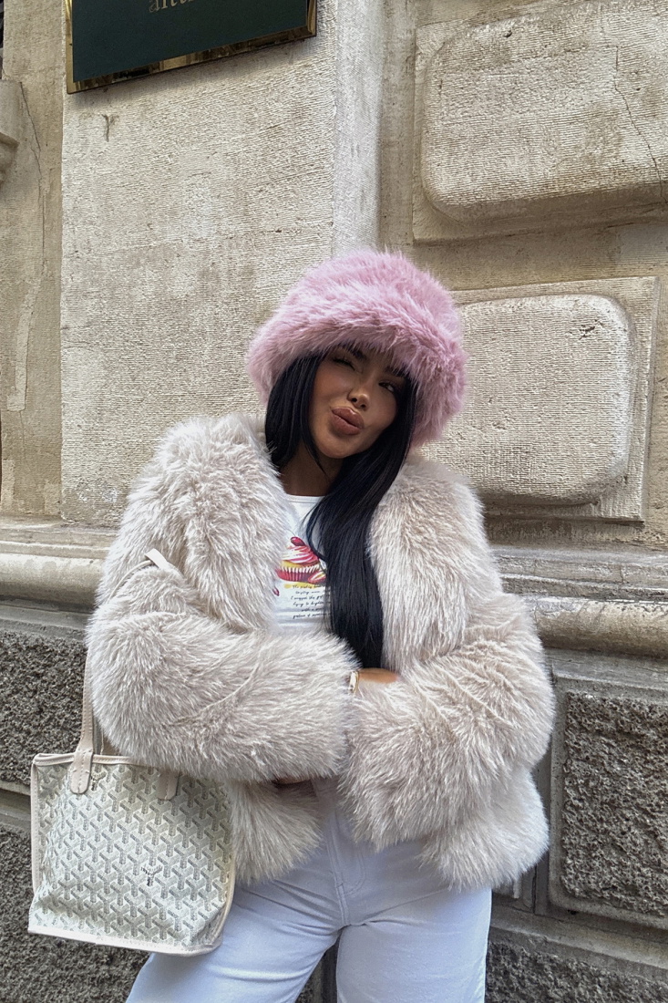 Mor Chino Şapka ATE-1781 - EYYO