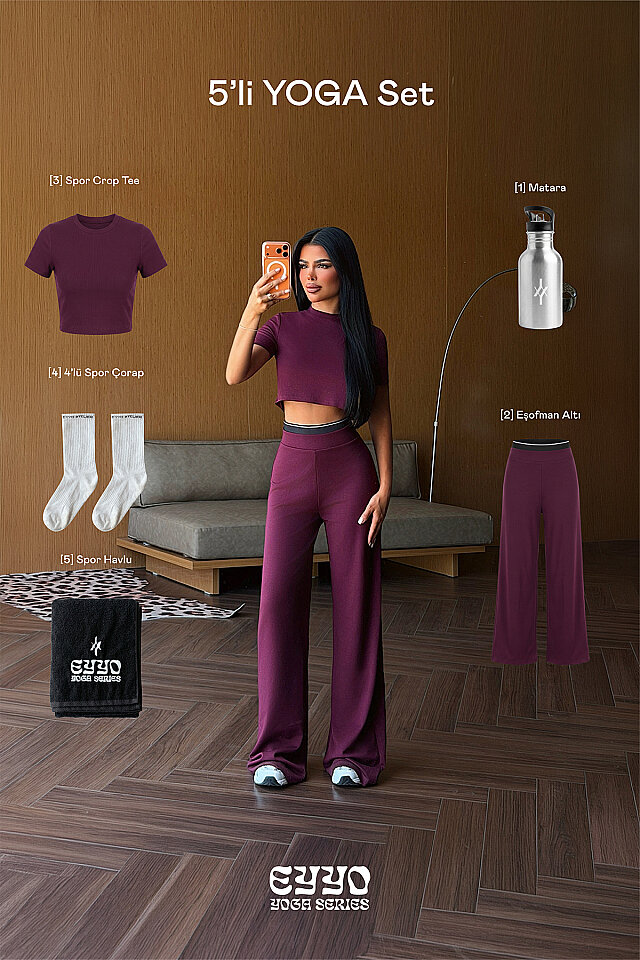 Mürdüm Finite 5'li Yoga Set - 