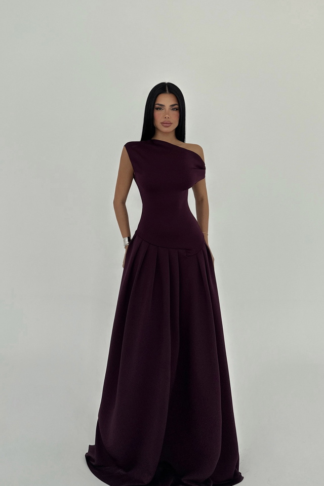 Mürdüm Layana Uzun Elbise ATE-2569 - 5