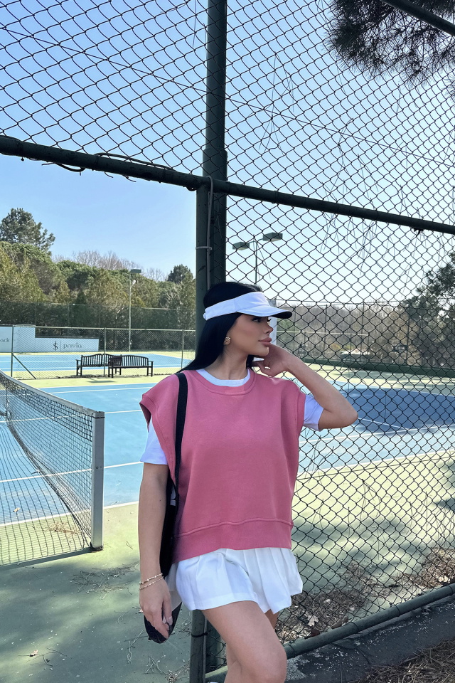 Nar Çiçeği Sıfır Kol Sweat ATE-0010 - 3
