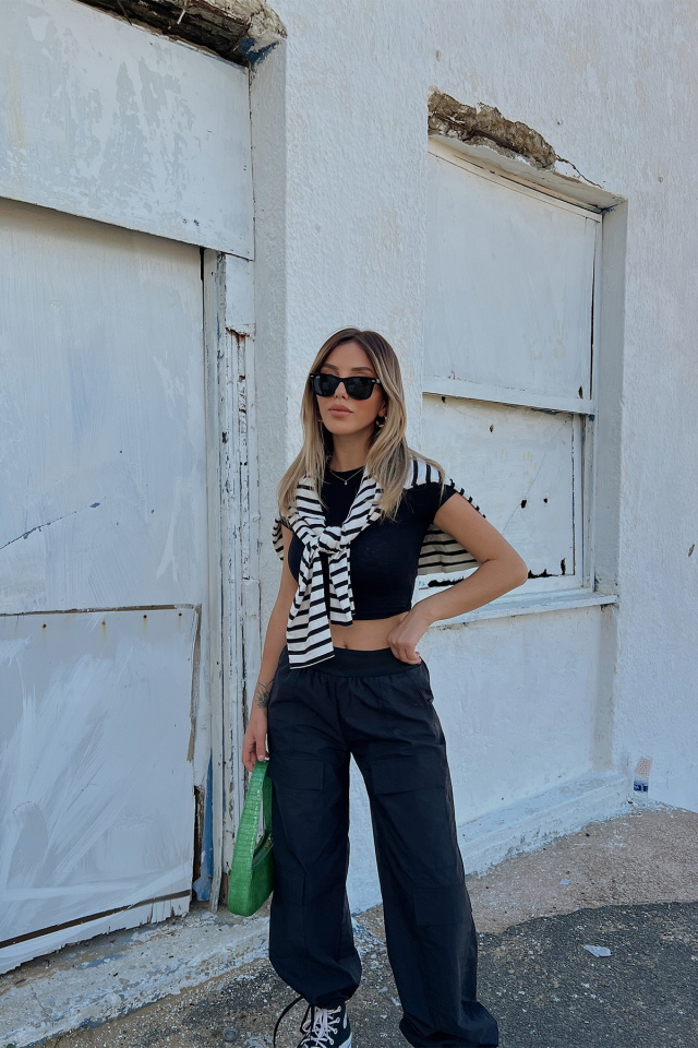 Navi Blue Cargo Pants ATE2023 - 2