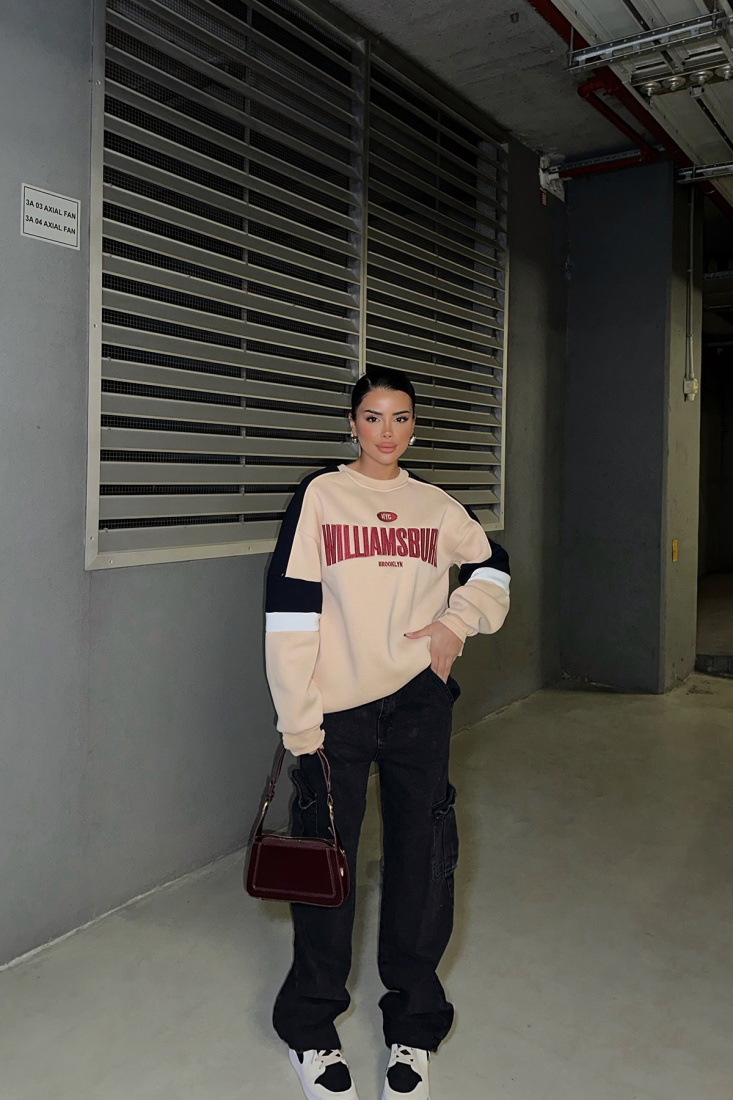 NYC WILLIAMS NAKIŞLI SWEAT ATE-0003 - EYYO