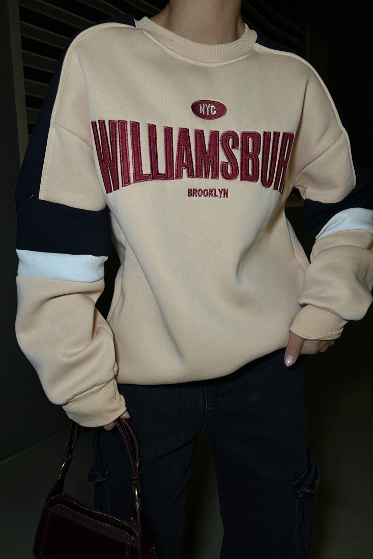 NYC WILLIAMS NAKIŞLI SWEAT ATE-0003 - EYYO