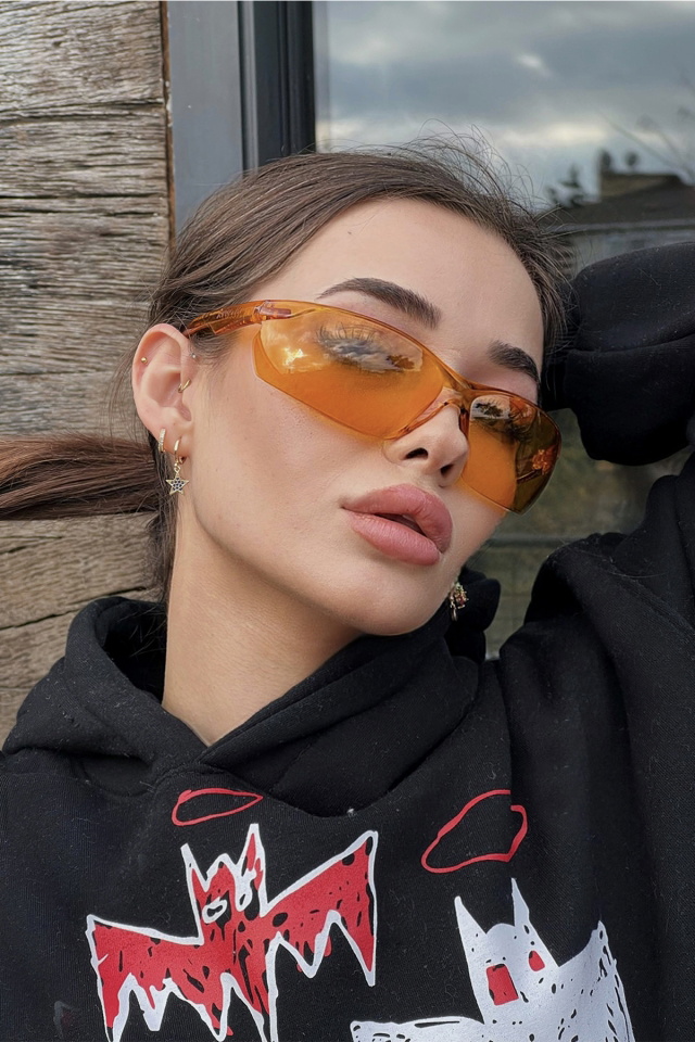 Orange William Sunglasses ATE3086 - 4