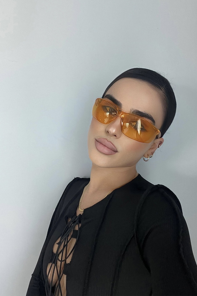 Orange William Sunglasses ATE3086 - 1