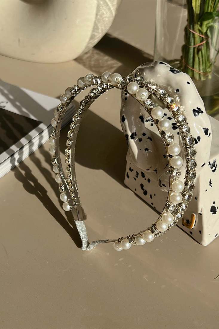 Pearl Detail Double Crown AK10 - EYYO