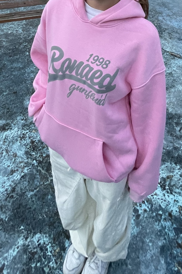 Pembe 1988 Baskılı Sweat ATE-0055 