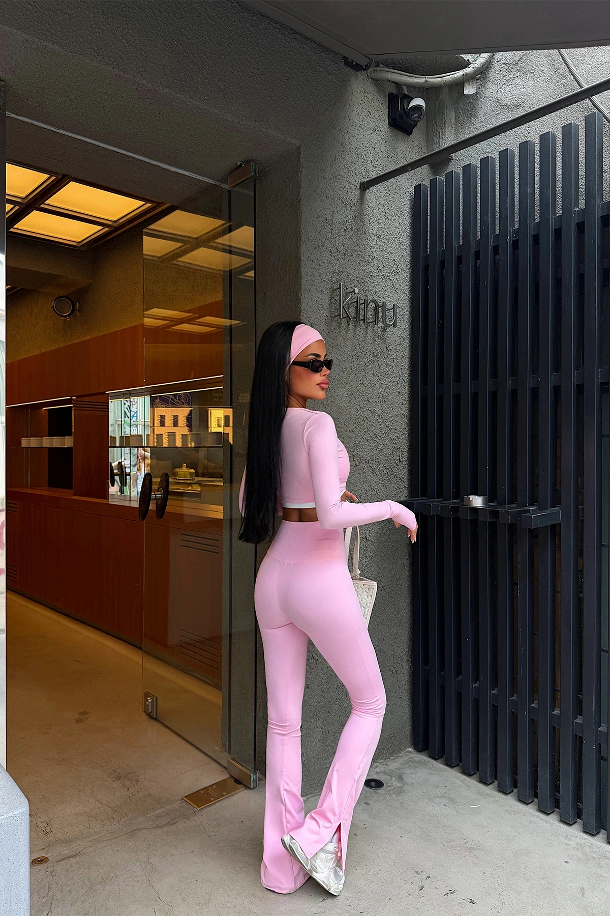 Pembe 4 Lü Pantolonlu Takım - 5
