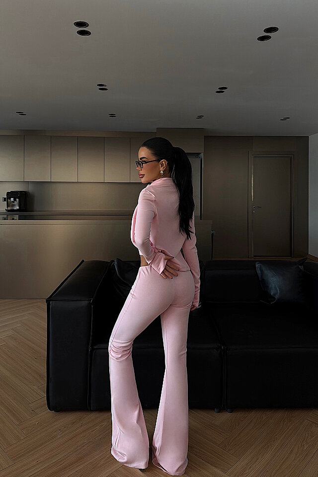 Pembe 5'li Yoga Set