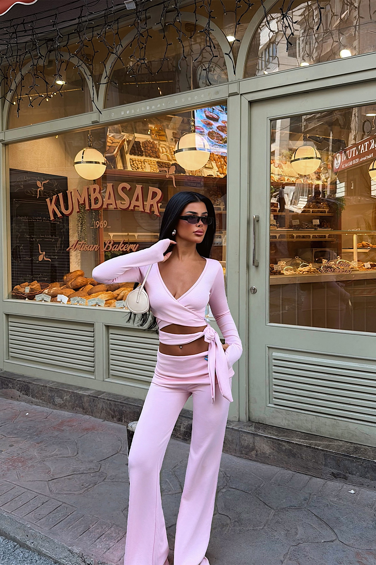 Pembe Bağlamalı Takım - 2