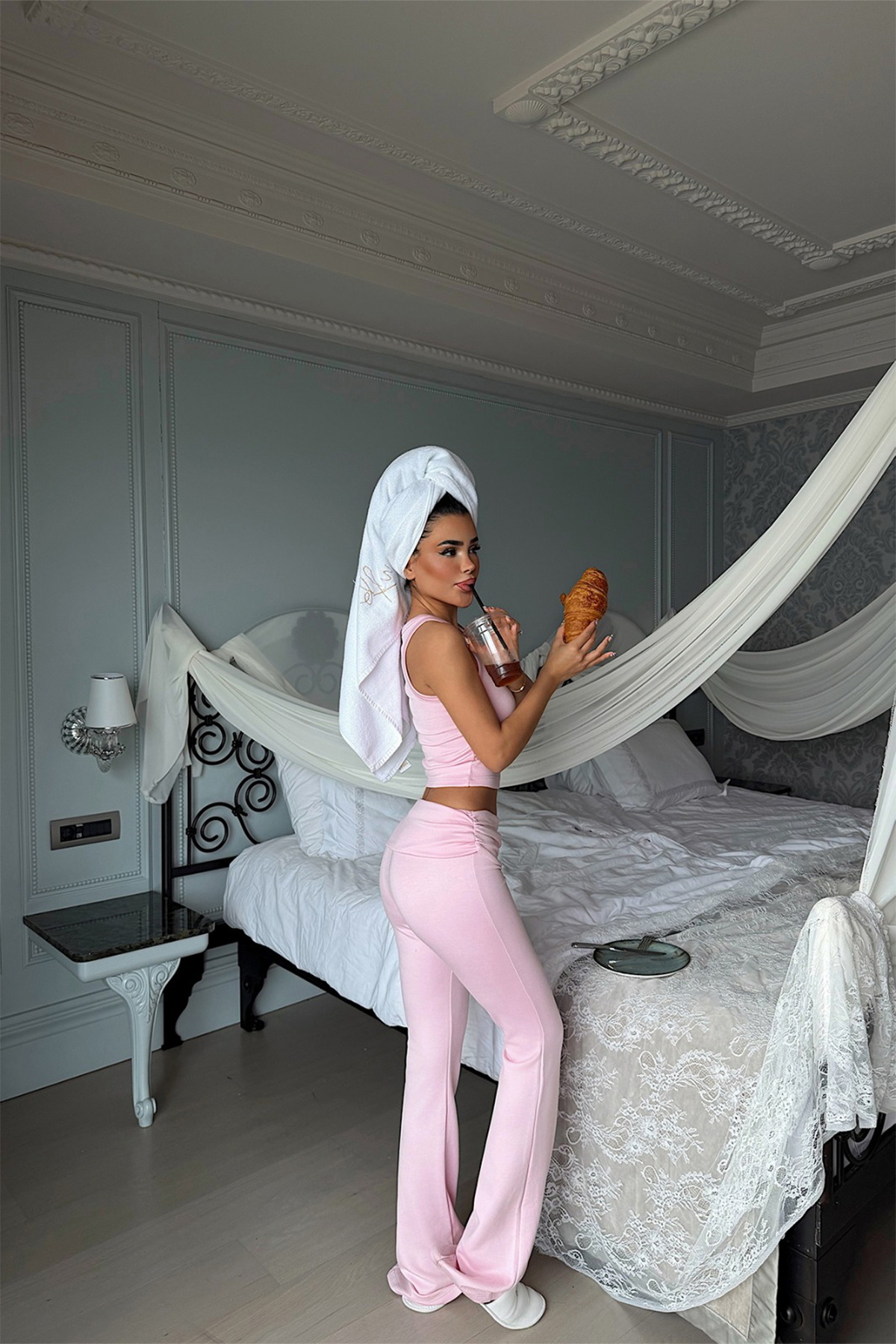 Pembe Bisu 5'li Yoga Set - 5