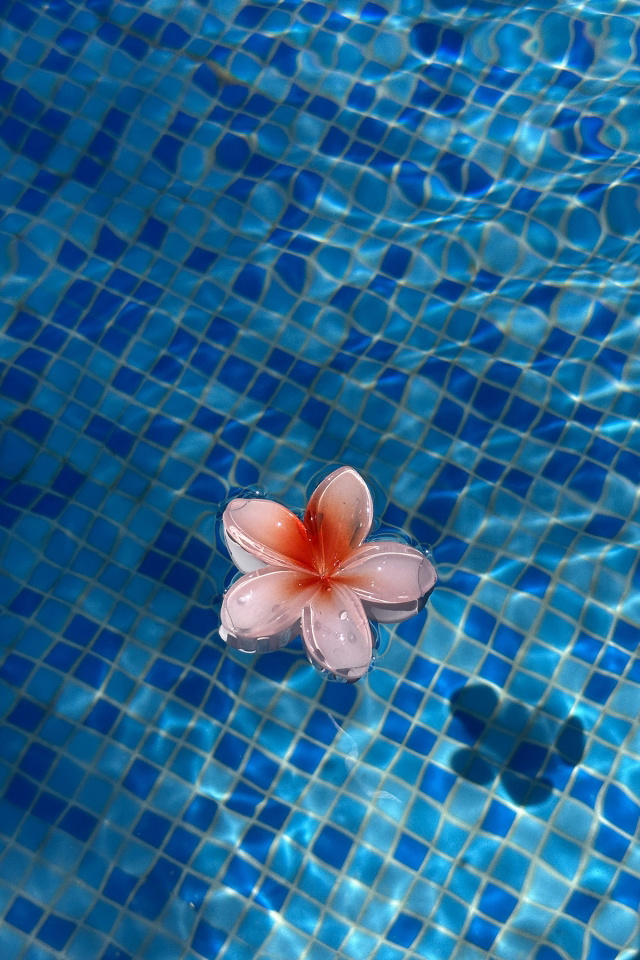 Pembe Çiçekli Lotus Toka ATEL2213 - 4