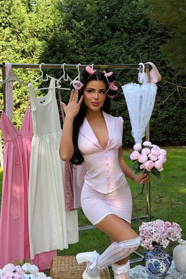 Pembe Mawar Takım ATE-4906 - 1