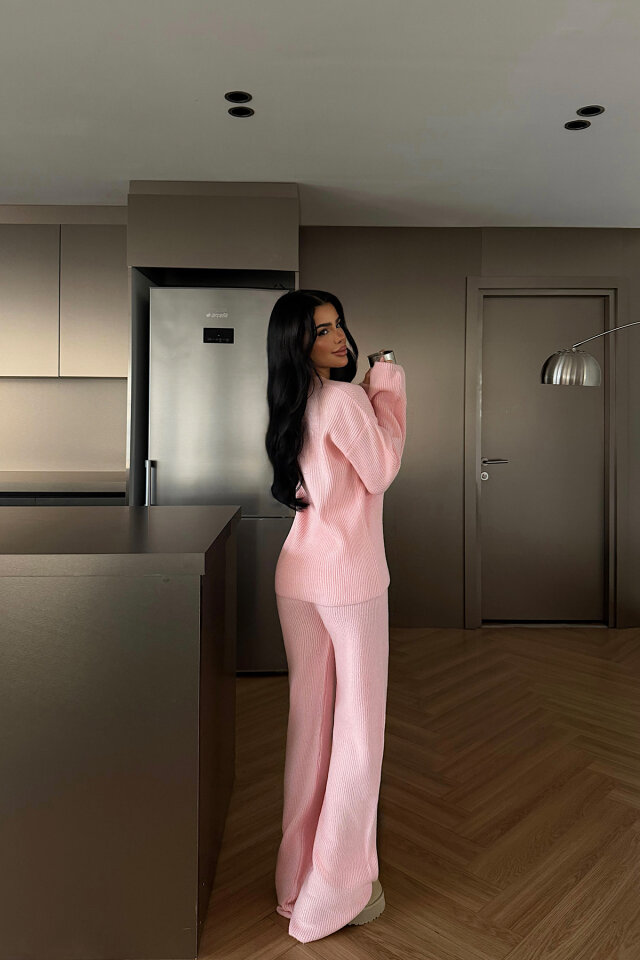 Pembe Mildri Triko Takım ATE-4484 - 4