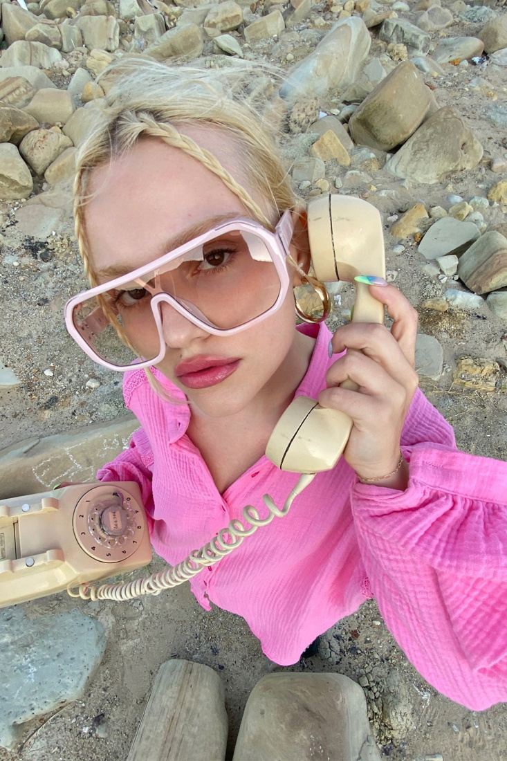 Pembe Gradient Gözlük ATE4241 - EYYO