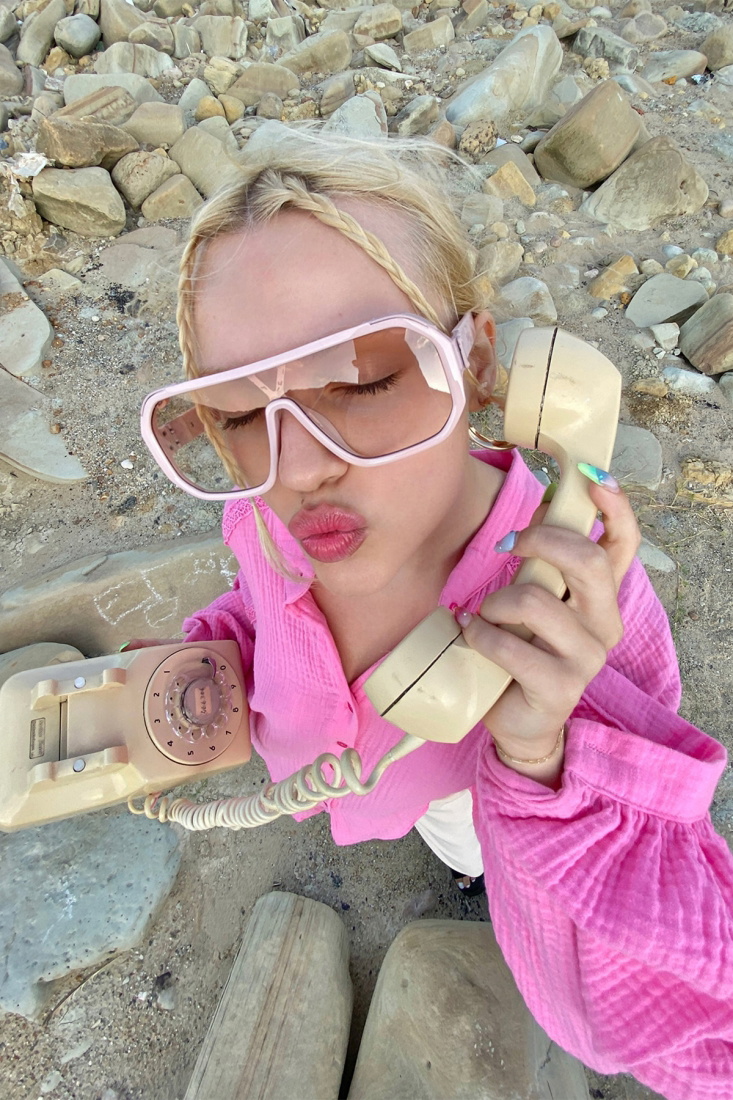 Pembe Gradient Gözlük ATE4241 - EYYO