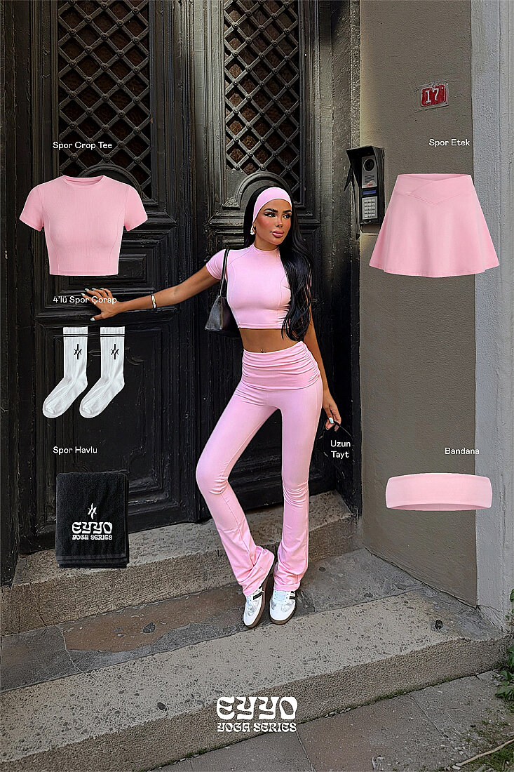 Pembe Minuya 6 Li Yoga Set