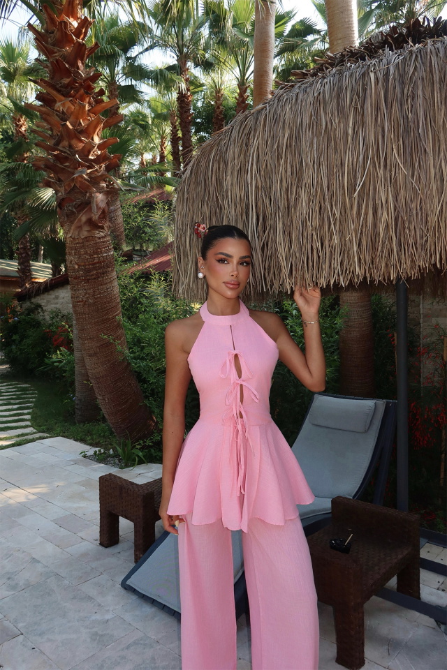 Pembe Ostano Keten Takım ATE-2956 - 3