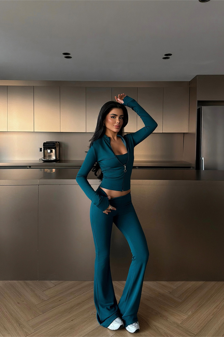 Petrol Yeşil Clevny Takım ATE-4607 - EYYO