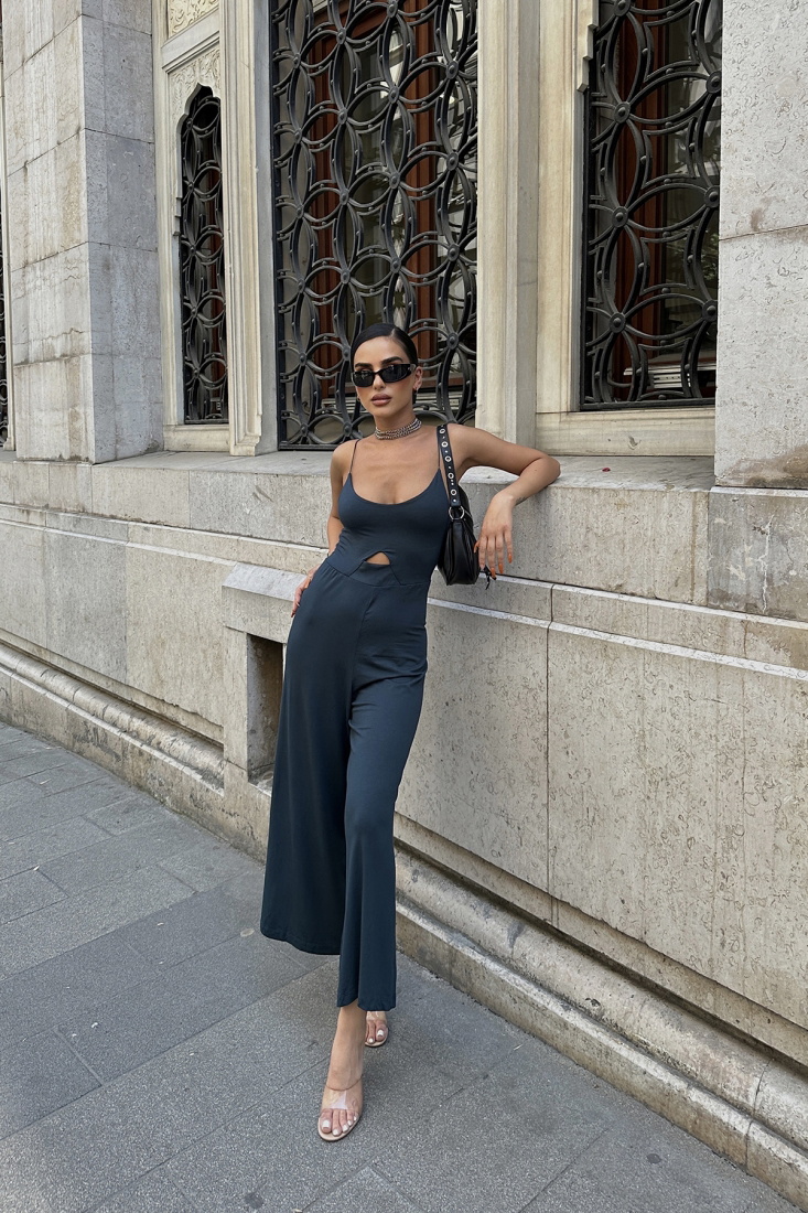 Petrol Yeşili Askılı Pencere Detay Tulum ATE7460 - EYYO