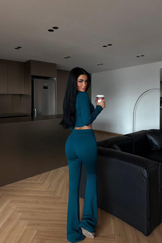 Petrol Yeşili Aesop takım ATE-4077 - 4