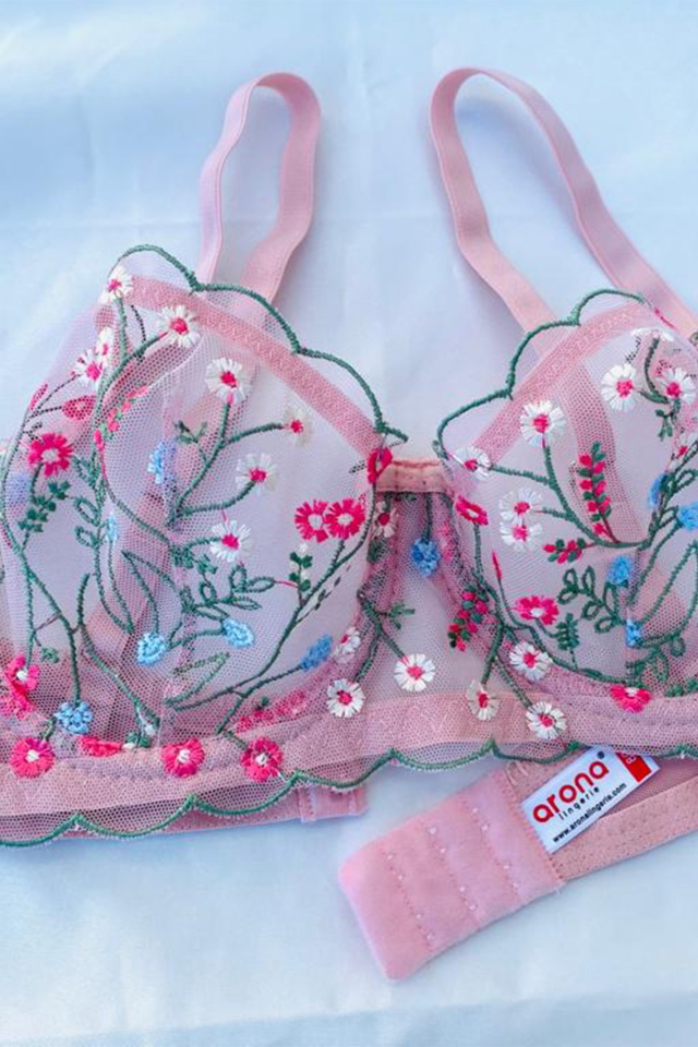 Pink Flower Set ATE4595 - 5