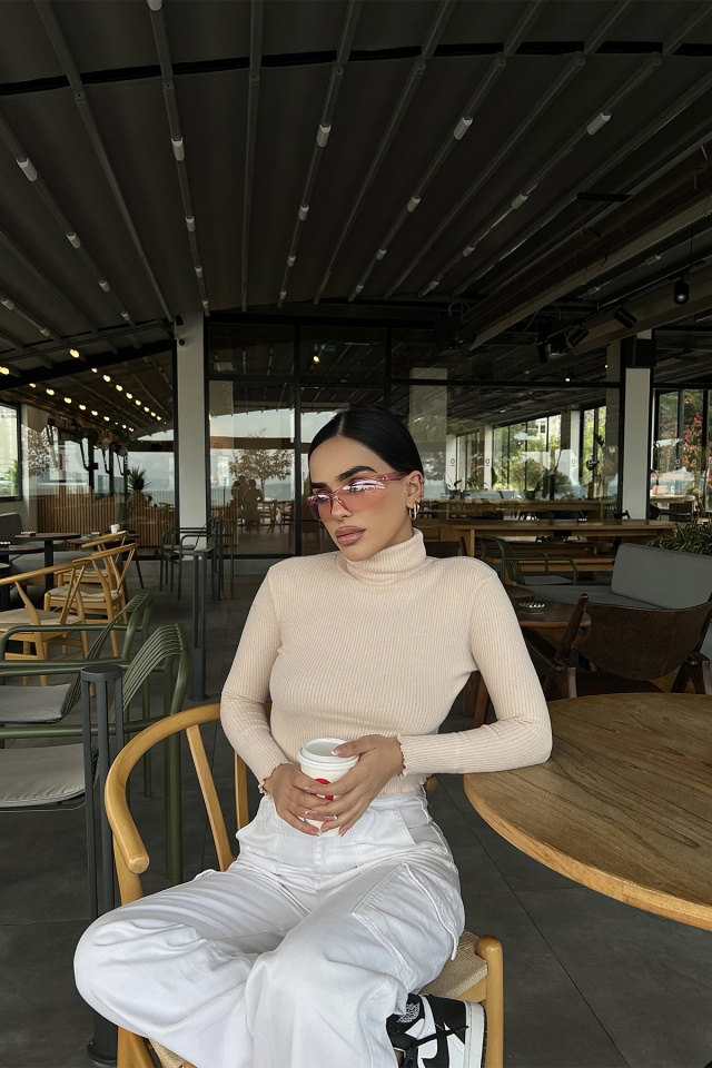 Powder Turtleneck Knitwear Sweater ATE3494 - 5