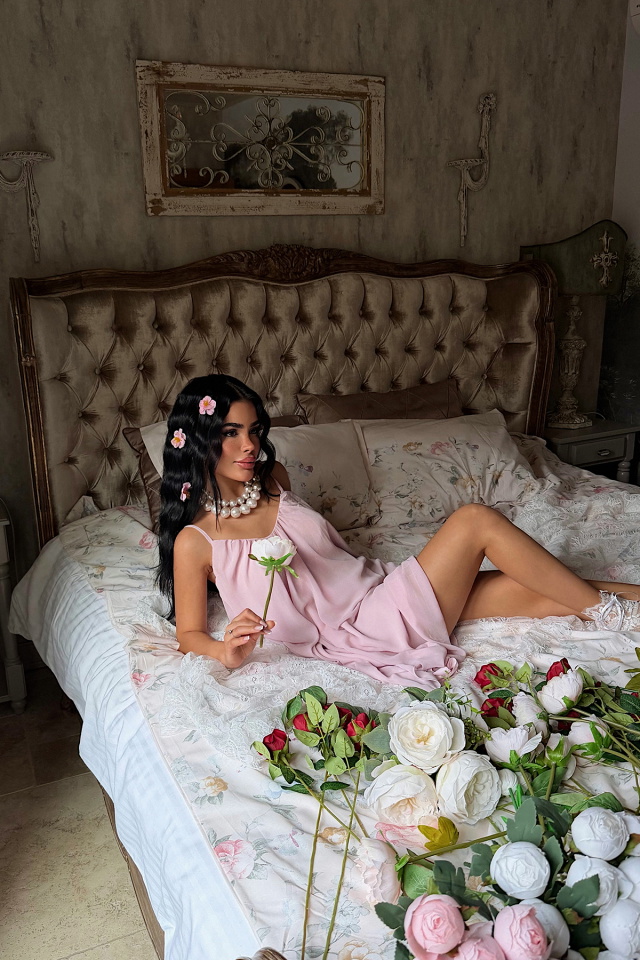 Pudra Isobel Elbise ATE-3503 - 4