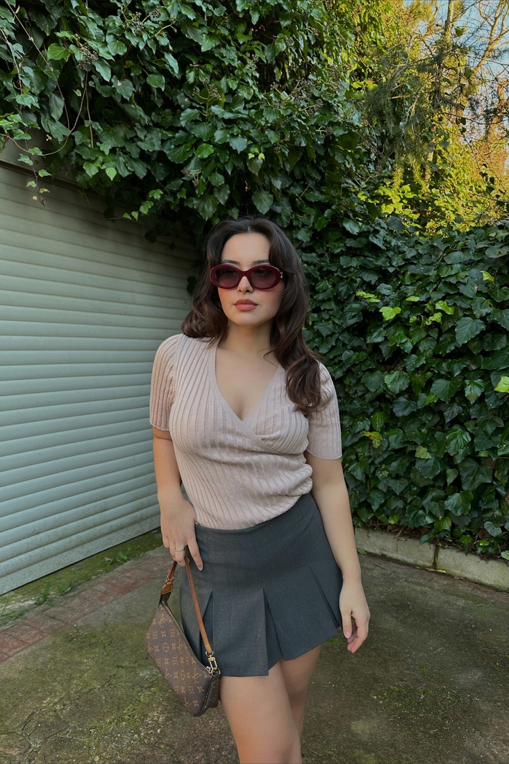 Pudra Basic Crop Top ATE3986 - EYYO