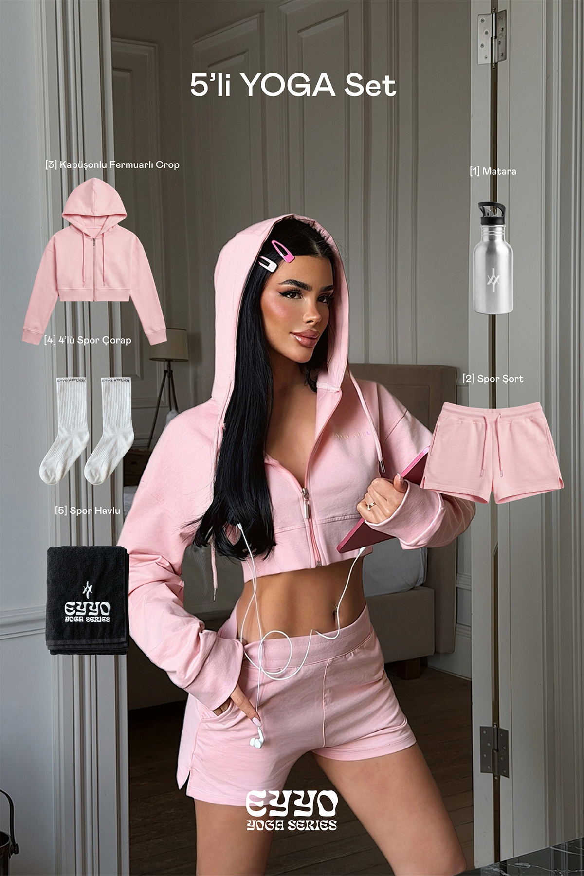 Pudra Bunna 5'li Yoga Set - 1