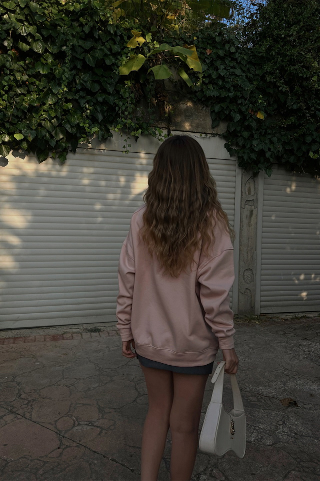 Pudra Oversize Basic Sweat ATE2526 - 5