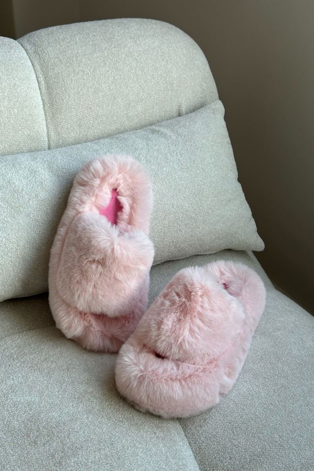 Pudra Peluş Terlik ATE-0402 - 3