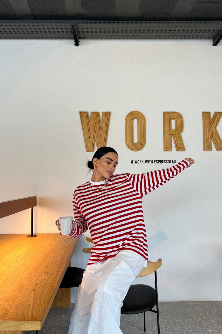 Red Lined Sweat ATE2081 - Roserya