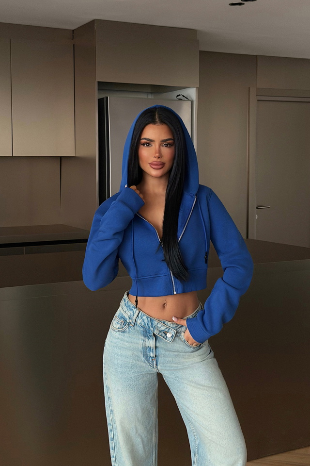 Saks Caiden Crop Hırka ATE-4853 