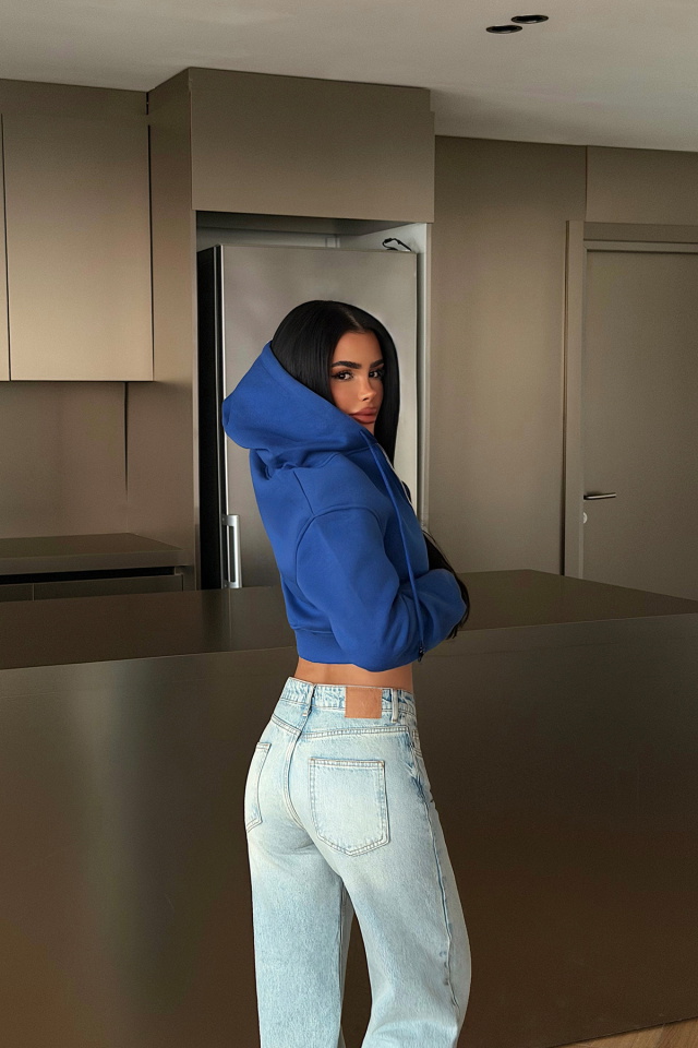 Saks Caiden Crop Hırka ATE-4853 - 4