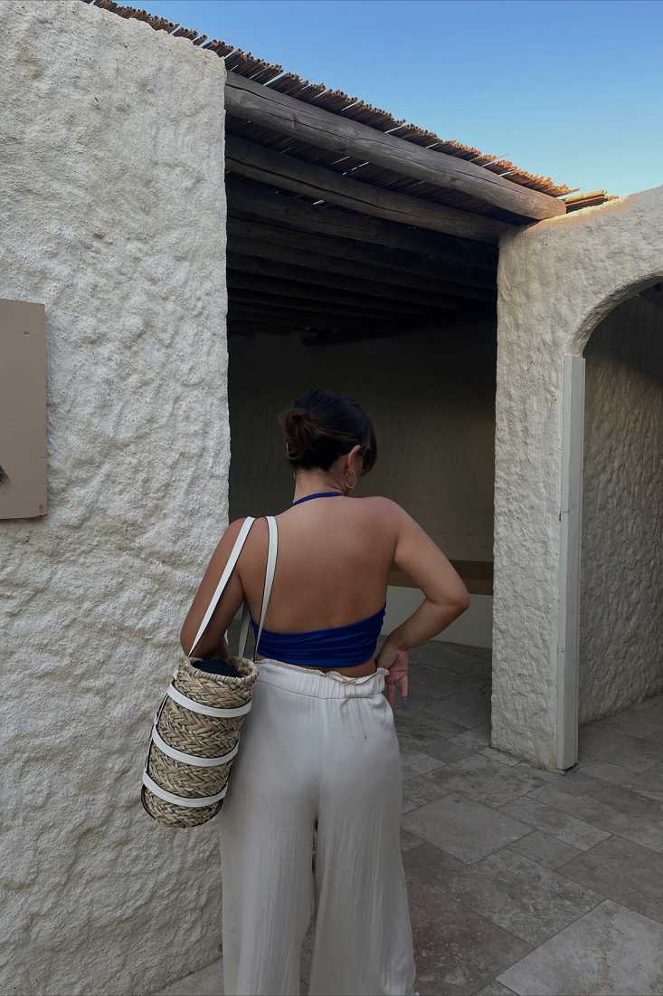 Saks Halka Detay Crop Top ATE1658 - gecce