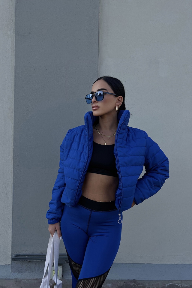 Saks Önü Fermuarlı Mont ATE2389 - 3