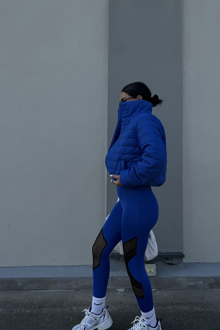 Saks Önü Fermuarlı Mont ATE2389 - EYYO